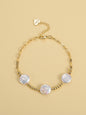 European And American Vintage Classic Metal Pearl Bracelet